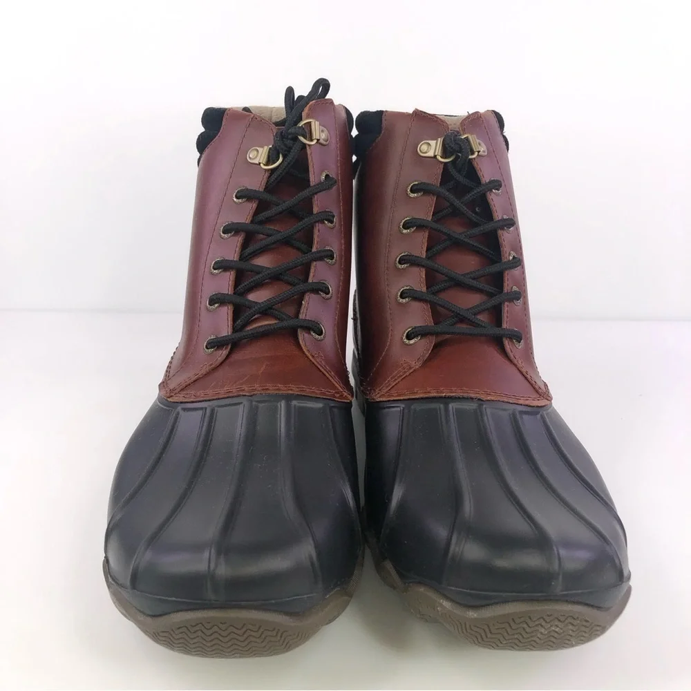 Sperry Top Sider Avenue Waterproof Duck Boots Men Brown STS10548